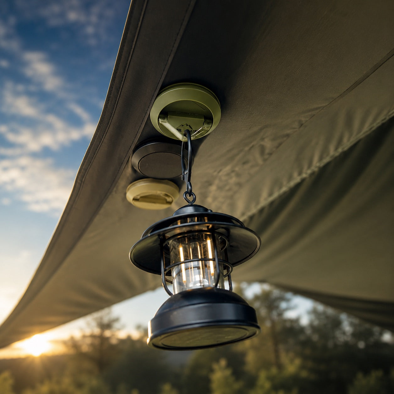 Camping magnetic hook