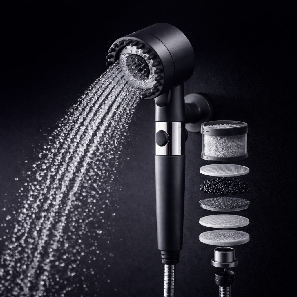 HIGH FLOW FILTERED SHOWERHEAD™  🎁 Buy One Get One Free!