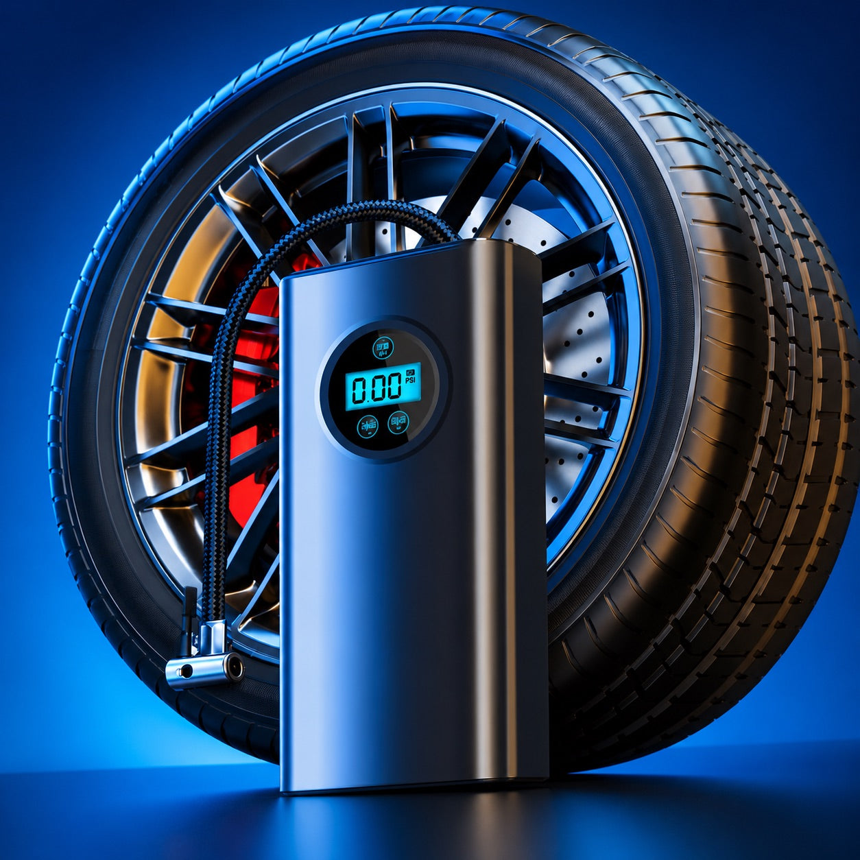 Portable car inflator