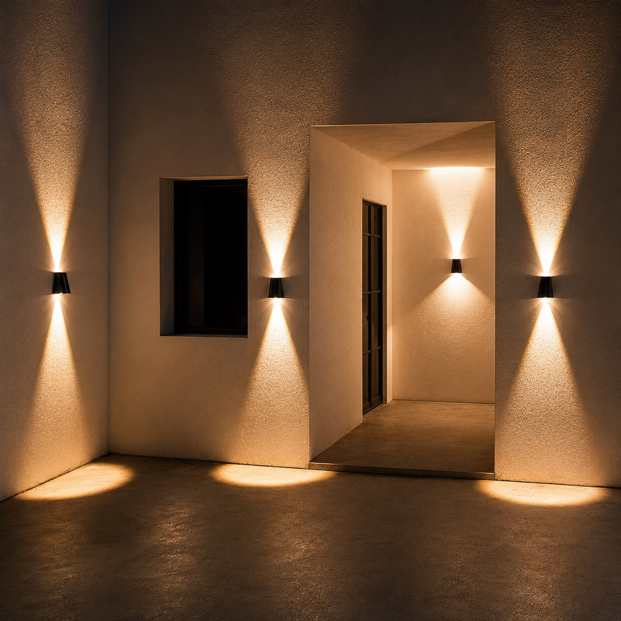 Solar Outdoor Wall Lamp