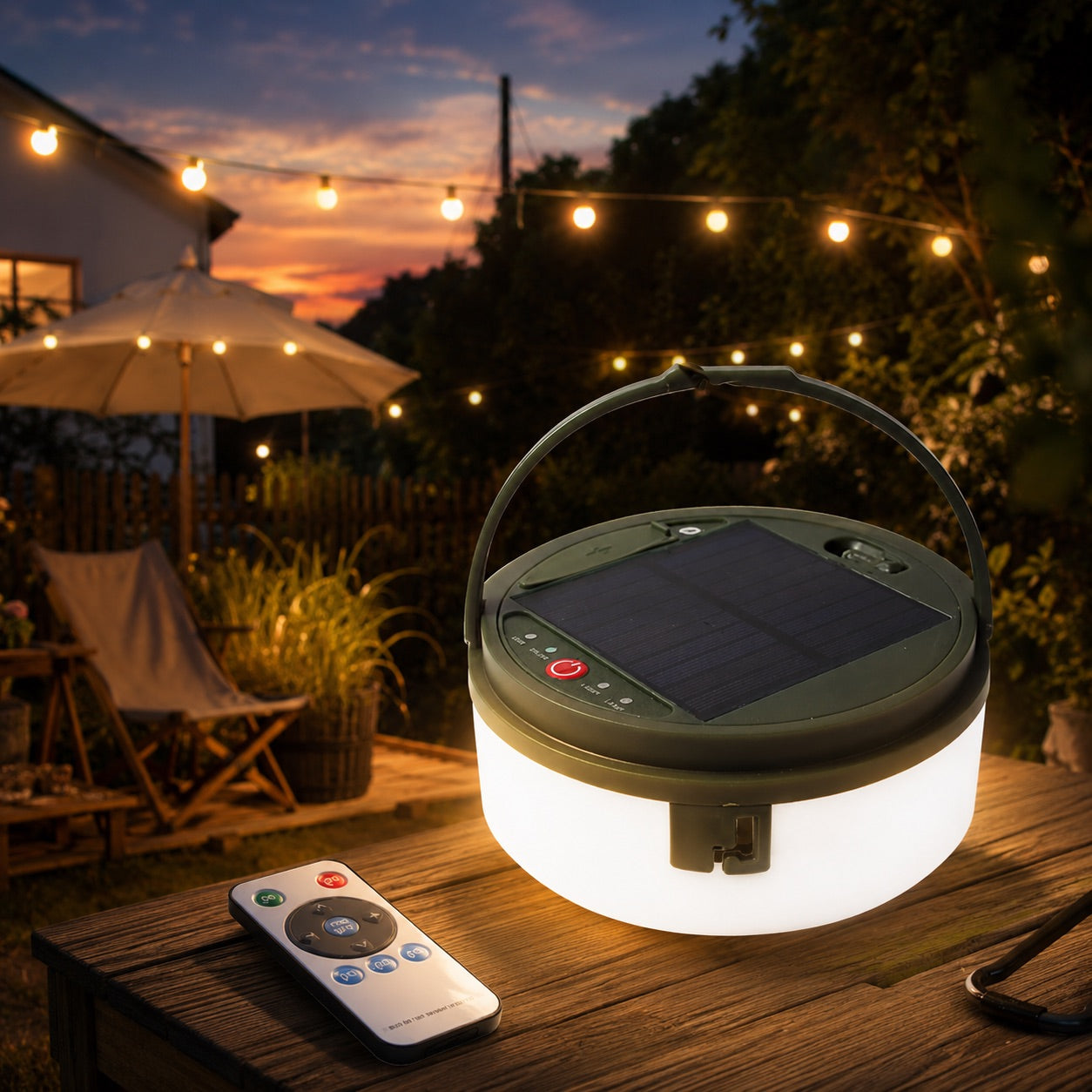 4-in-1 Camping String Light 33ft./10m