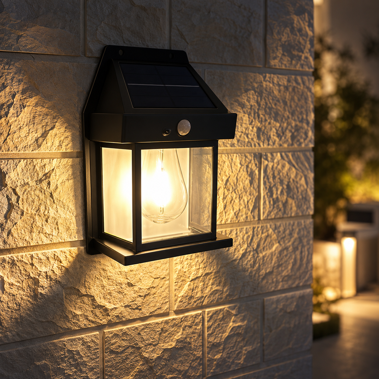 New super bright solar wall lamp