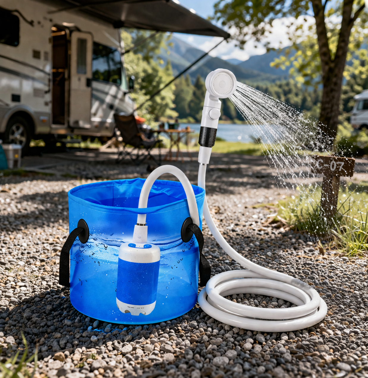 Handheld Camping Shower