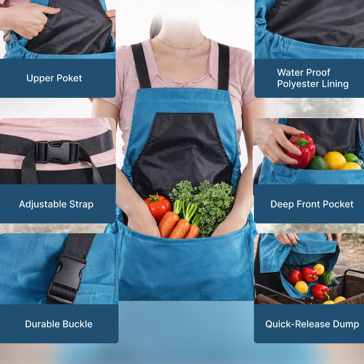 The Harvest Carrier Apron