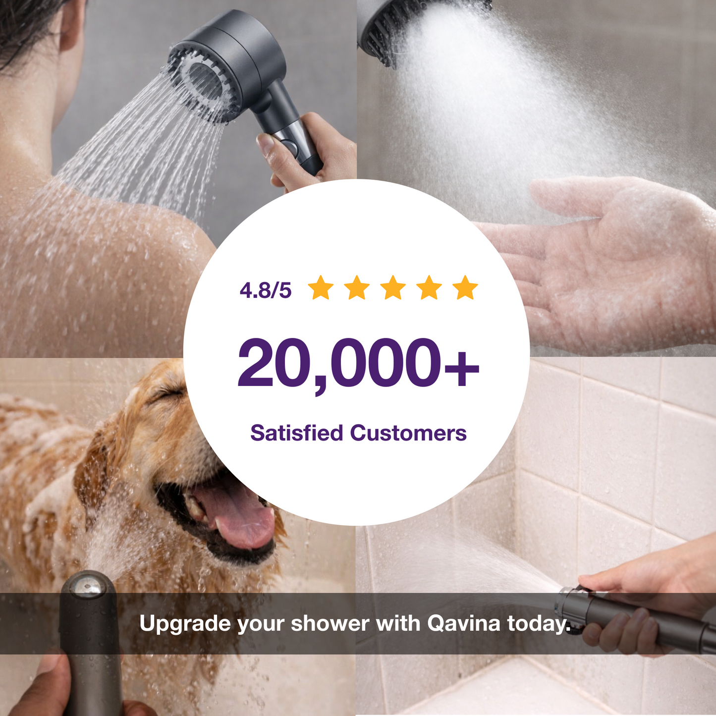 HIGH FLOW FILTERED SHOWERHEAD™