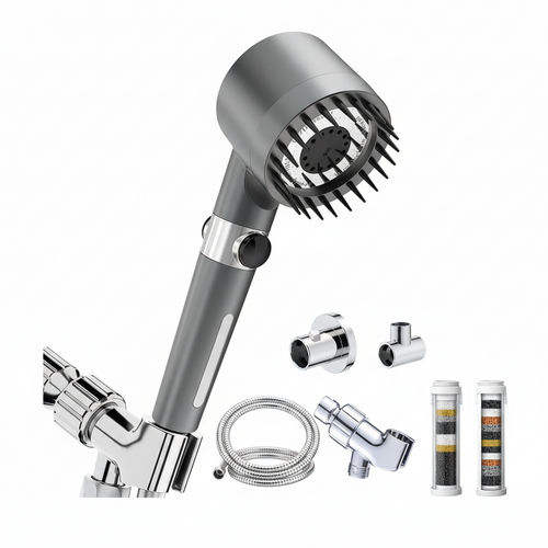 HIGH FLOW FILTERED SHOWERHEAD™  🎁 Buy One Get One Free!